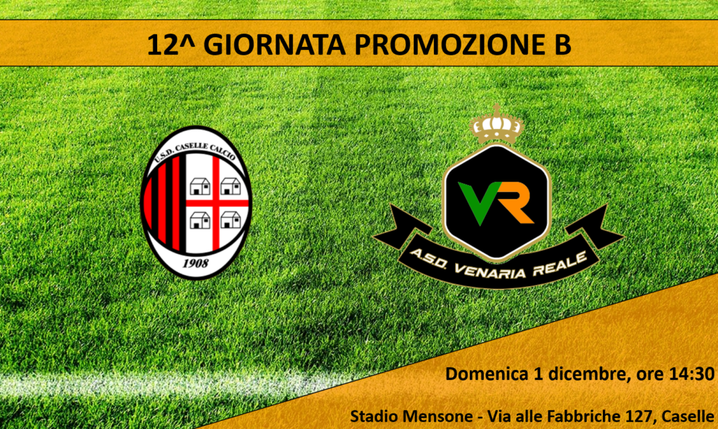 Preview 12^ giornata Promozione B – E’ tempo di derby! I cervotti fanno visita ai cugini del Caselle