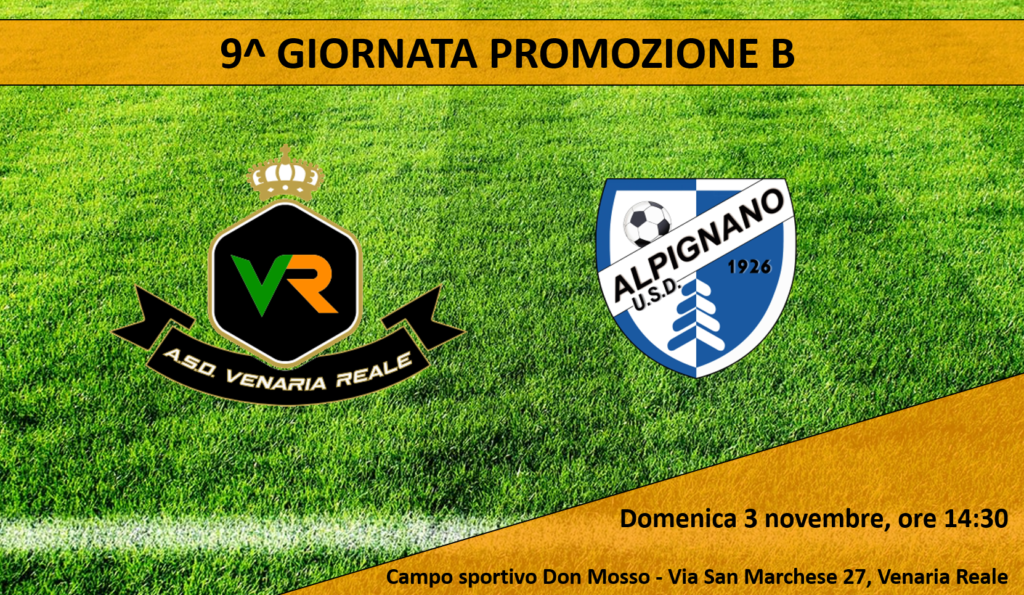 Preview 9^ giornata Promozione B – Al “Don Mosso” arriva la capolista Alpignano